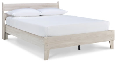 Ashley Socalle Natural Queen Panel Platform Bed