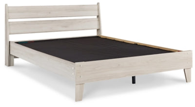 Ashley Socalle Natural Queen Panel Platform Bed