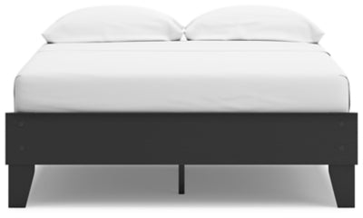 Ashley Socalle Black Full Platform Bed
