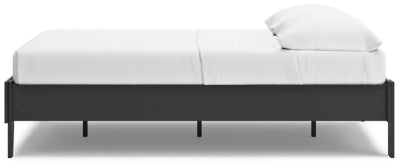 Ashley Socalle Black Full Platform Bed