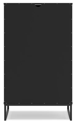 Ashley Socalle Black Chest of Drawers