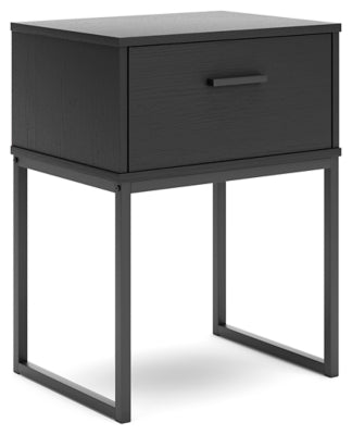 Ashley Socalle Black Nightstand