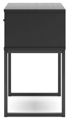 Ashley Socalle Black Nightstand