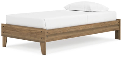 Ashley Deanlow Honey Twin Platform Bed