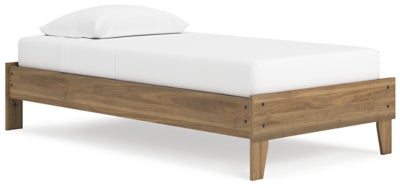 Ashley Deanlow Honey Twin Platform Bed