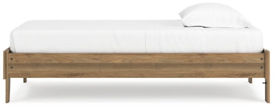 Ashley Deanlow Honey Twin Platform Bed