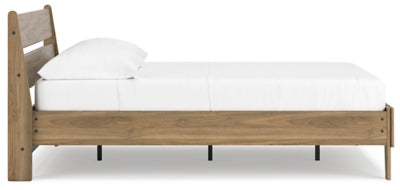 Ashley Deanlow Honey Full Platform Panel Bed