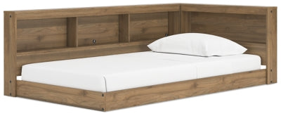 Ashley Deanlow Honey Twin Bookcase Storage Bed