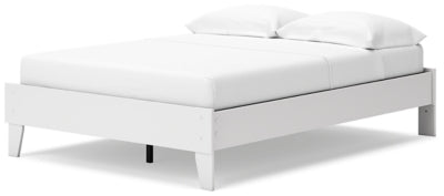 Ashley Socalle Two-tone Full Platform Bed