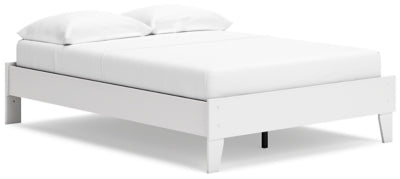 Ashley Socalle Two-tone Full Platform Bed