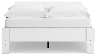 Ashley Socalle Two-tone Full Platform Bed