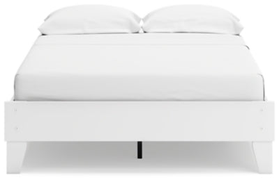 Ashley Socalle Two-tone Full Platform Bed