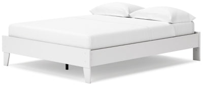 Ashley Socalle Two-tone Queen Platform Bed