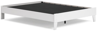 Ashley Socalle Two-tone Queen Platform Bed