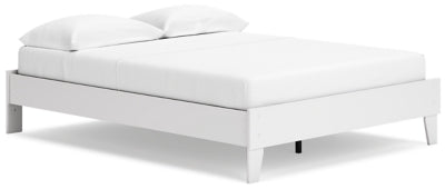 Ashley Socalle Two-tone Queen Platform Bed
