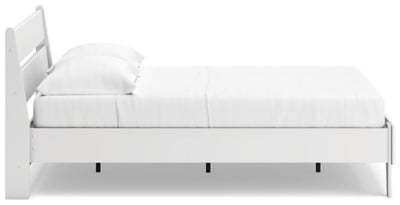 Ashley Socalle Two-tone Full Panel Platform Bed