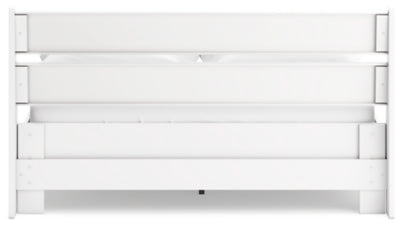 Ashley Socalle Two-tone Queen Panel Platform Bed