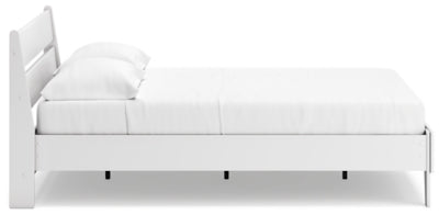 Ashley Socalle Two-tone Queen Panel Platform Bed