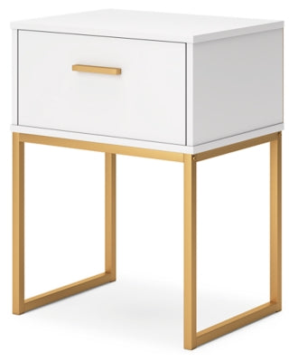 Ashley Socalle Two-tone Nightstand