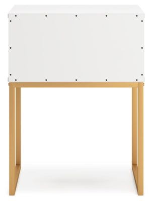 Ashley Socalle Two-tone Nightstand