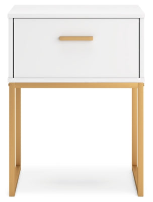 Ashley Socalle Two-tone Nightstand