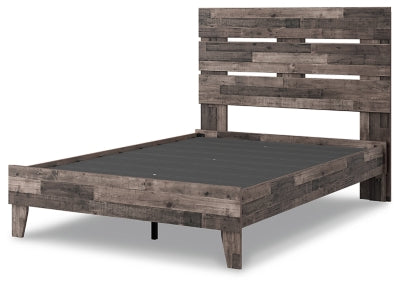 Ashley Neilsville Multi Gray Full Panel Platform Bed
