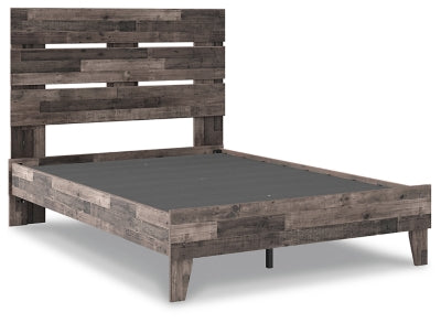 Ashley Neilsville Multi Gray Full Panel Platform Bed