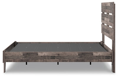 Ashley Neilsville Multi Gray Full Panel Platform Bed