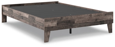 Ashley Neilsville Multi Gray Full Platform Bed