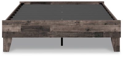 Ashley Neilsville Multi Gray Full Platform Bed