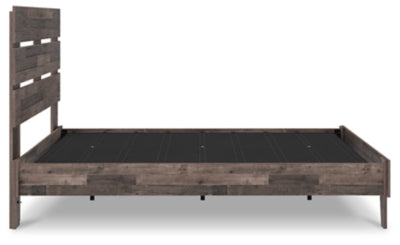 Ashley Neilsville Multi Gray Queen Panel Platform Bed