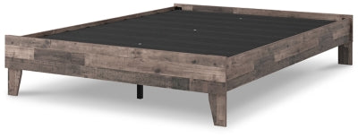 Ashley Neilsville Multi Gray Queen Platform Bed