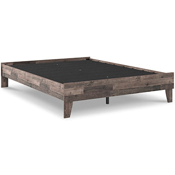 Ashley Neilsville Multi Gray Queen Platform Bed