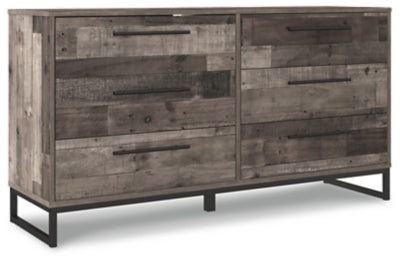 Ashley Neilsville Multi Gray 59" W Dresser