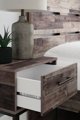 Ashley Neilsville Multi Gray 19" W Nightstand