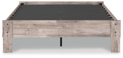 Ashley Neilsville Whitewash Full Platform Bed