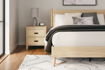 Ashley Cabinella Tan Queen Panel Headboard