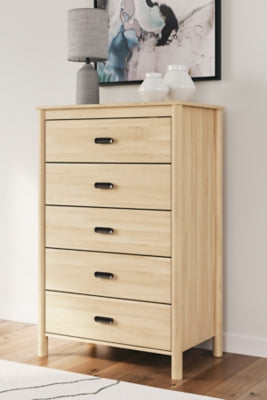 Ashley Cabinella Tan Chest of Drawers