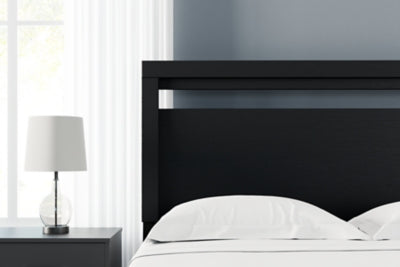 Ashley Finch Black Queen Panel Headboard