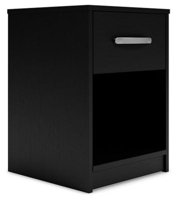 Ashley Finch Black Nightstand