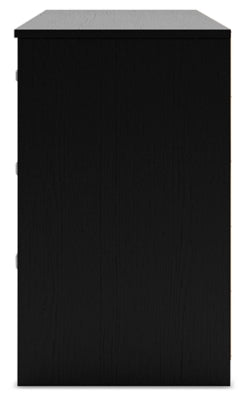 Ashley Finch Black Dresser