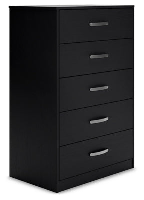 Ashley Finch Black Chest of Drawers