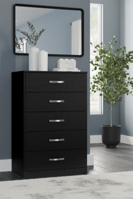 Ashley Finch Black Chest of Drawers