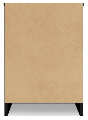 Ashley Finch Black Nightstand