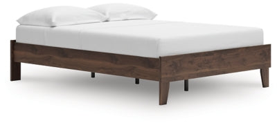Ashley Calverson Mocha Full Platform Bed