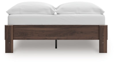 Ashley Calverson Mocha Full Platform Bed