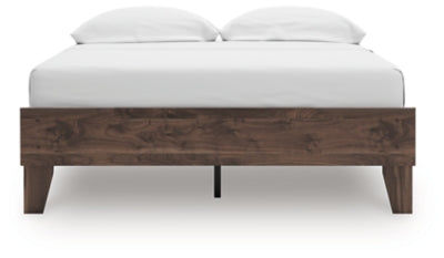 Ashley Calverson Mocha Full Platform Bed