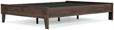 Ashley Calverson Mocha Full Platform Bed