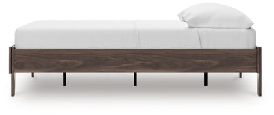 Ashley Calverson Mocha Full Platform Bed