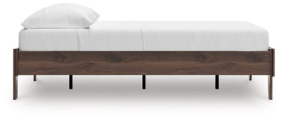 Ashley Calverson Mocha Full Platform Bed